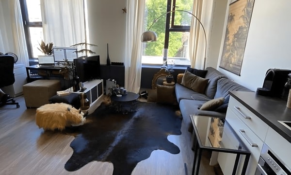 Studio | 42m² | Ruiterskwartier | €760,-