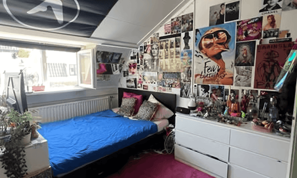 Kamer | 16m² | €370,-