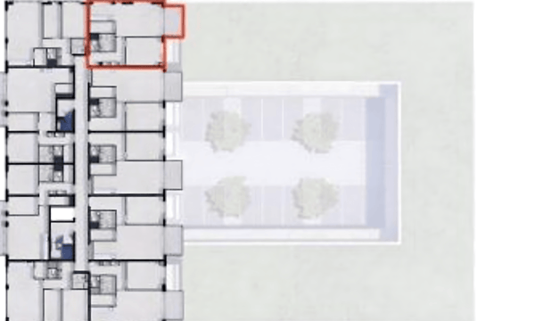 Kamer | 65m² | €1236,-
