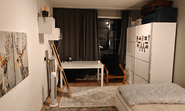 Studio | 13m² | €605,-