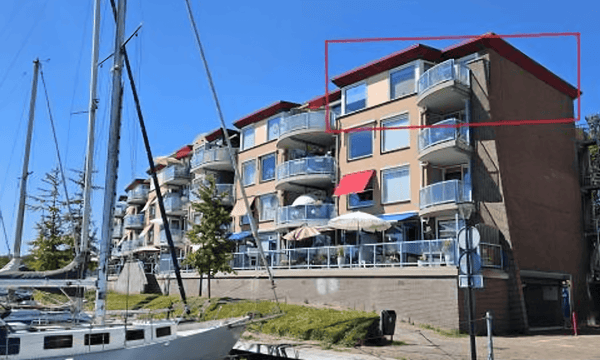 Kamer | 41m² | €686,-