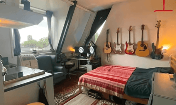 Studio | 18m² | €735,-