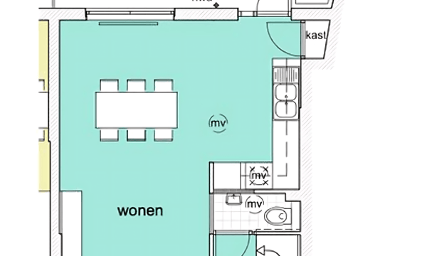 Appartement | 98m² | €1995,-
