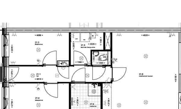 Appartement | 70m² | €1175,-