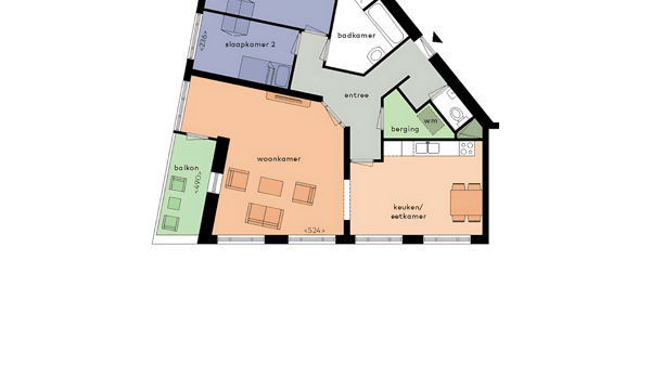 Appartement | 99m² | €1450,-