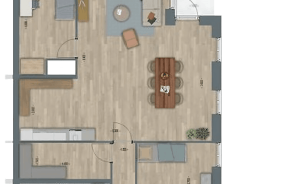 Appartement | 130m² | €3095,-