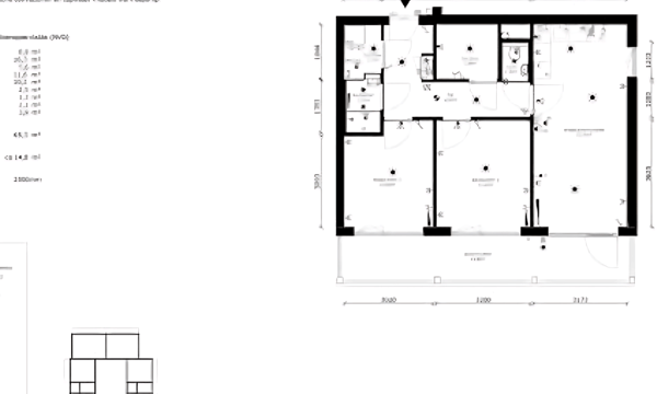 Appartement | 65m² | €1228,-