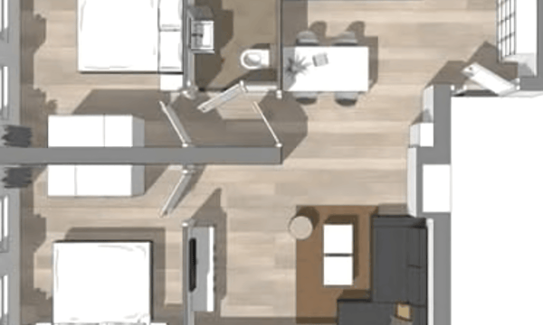 Kamer | m² onbekend | €855,-