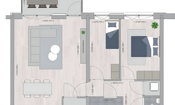 Appartement | 75m² | €1575,-