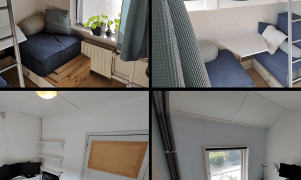 Kamer · 9 m² · €370,-