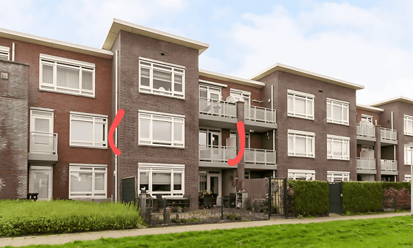 Appartement | 75m² | €1600,-