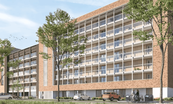 Appartement | 66m² | €1025,-