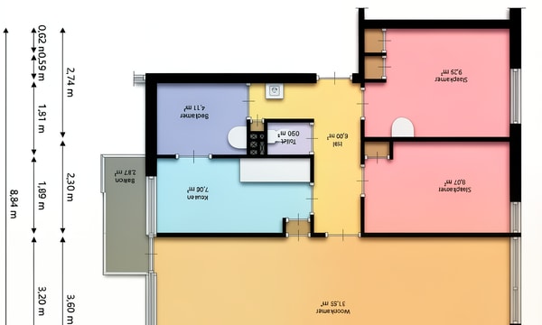 Appartement | m² onbekend | €713,-