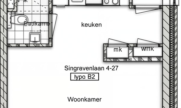 Studio | 29m² | €1042,-
