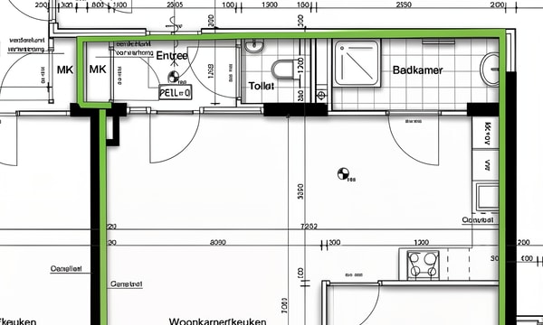 Appartement | 68m² | €1250,-