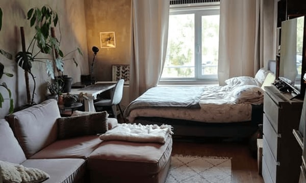 Studio | 30m² | €600,-