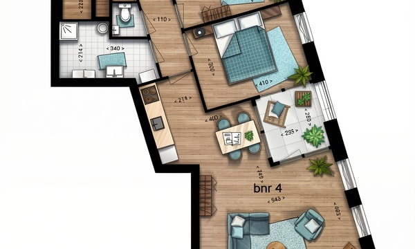 Appartement | 69m² | €1620,-