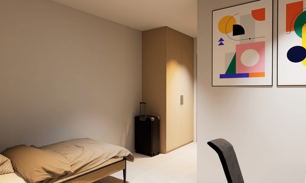 Studio | 18m² | €725,-