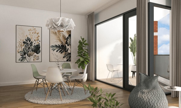 Appartement | 63m² | €1330,-