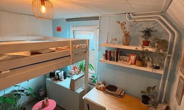Kamer | 10m² | €408,-