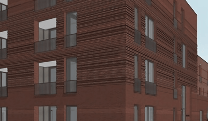 Appartement met 2 slaapkamers en balkon