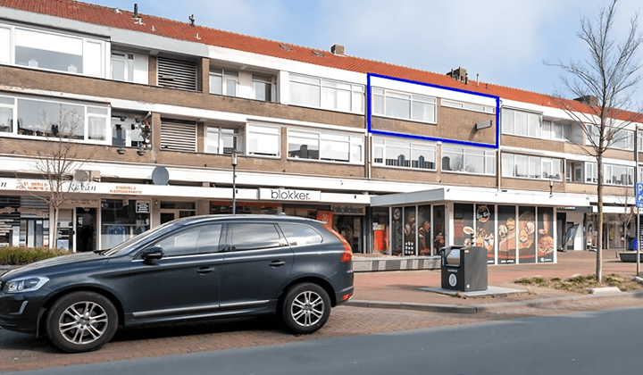 Appartement met 2 slaapkamers en balkon in het centrum
