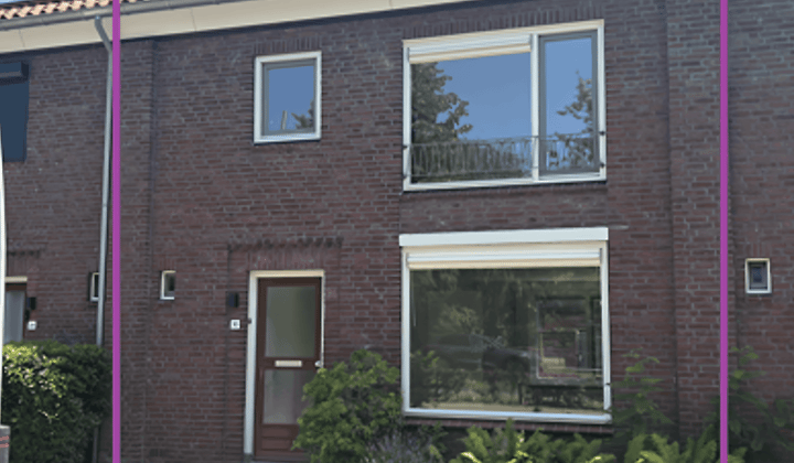 Eengezinswoning met achtertuin en 4 slaapkamers