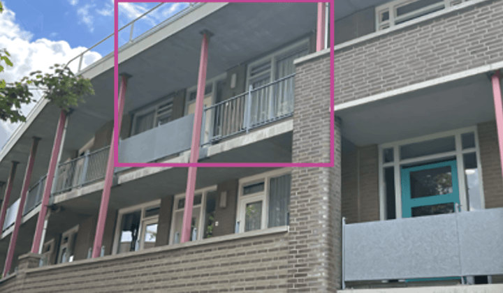 Appartement met balkon en eigen parkeerplaats voor senioren