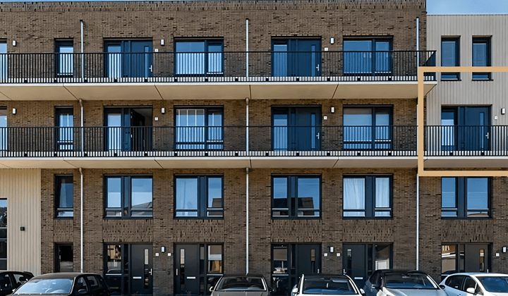 Appartement met 2 slaapkamers en gemeubileerd