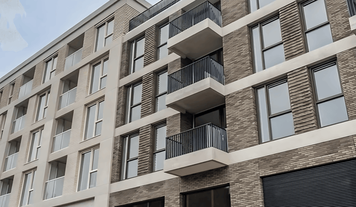 Appartement met 2 slaapkamers en parkeerplaats in centrum