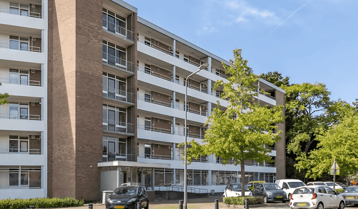 Appartement met 1 slaapkamer en parkeergelegenheid in stadscentrum