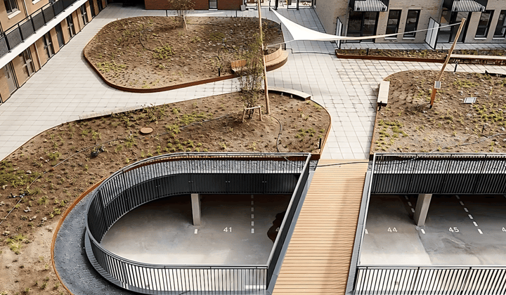 Appartement met 1 slaapkamer en 57 m²