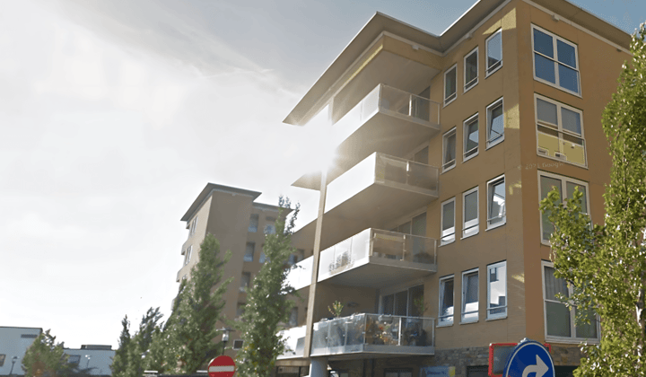 Appartement met 2 slaapkamers en 55 m²