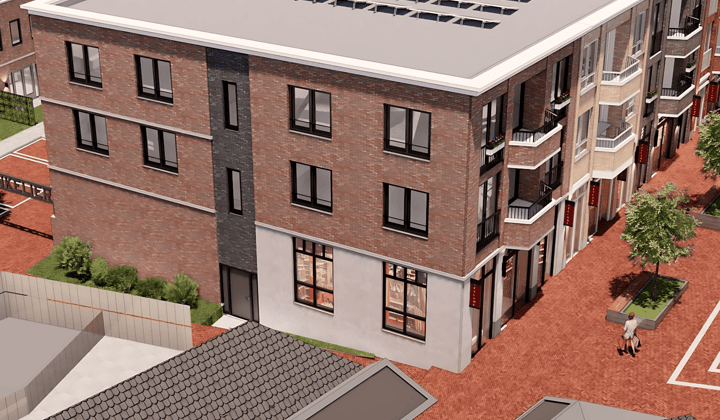 Modern appartement met balkon en 1 slaapkamer