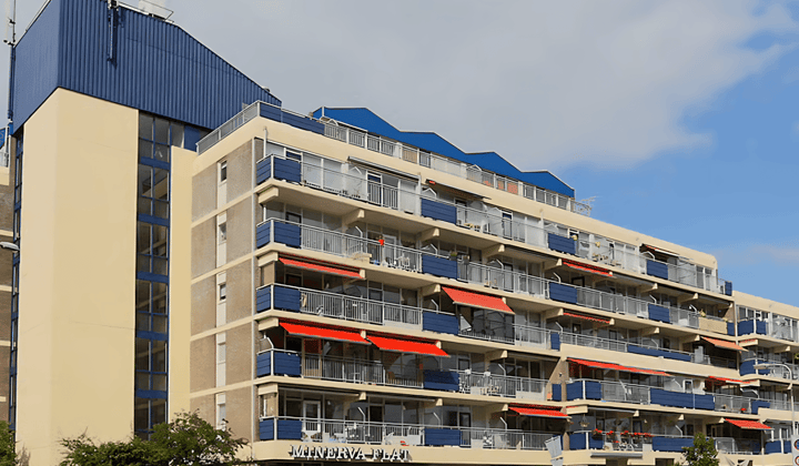 Appartement met 1 slaapkamer en balkon in het centrum