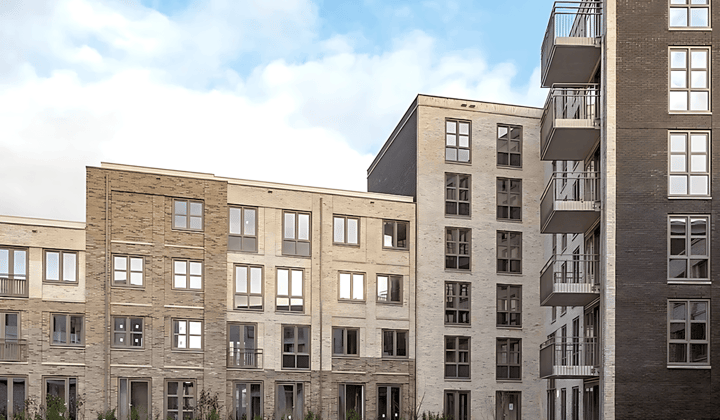Appartement met 3 kamers en moderne keuken