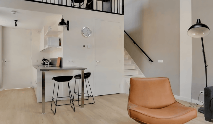 Gemeubileerd appartement met 1 slaapkamer