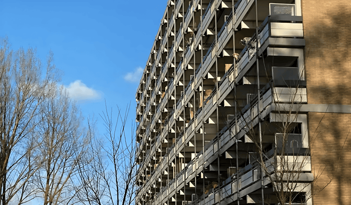 Appartement met balkon en 1 slaapkamer