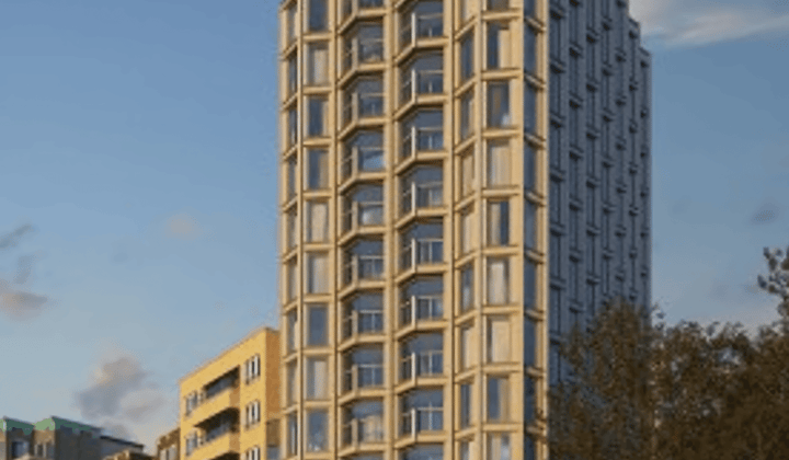 Appartement met balkon en complete keuken inclusief kosten