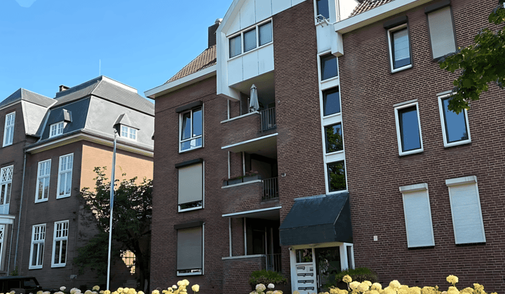 Appartement met tuin nabij Wilhelminapark