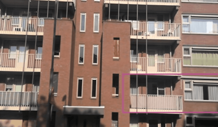 Appartement met balkon en lift