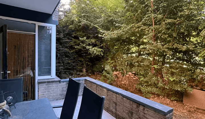 Appartement met tuin en 1 slaapkamer