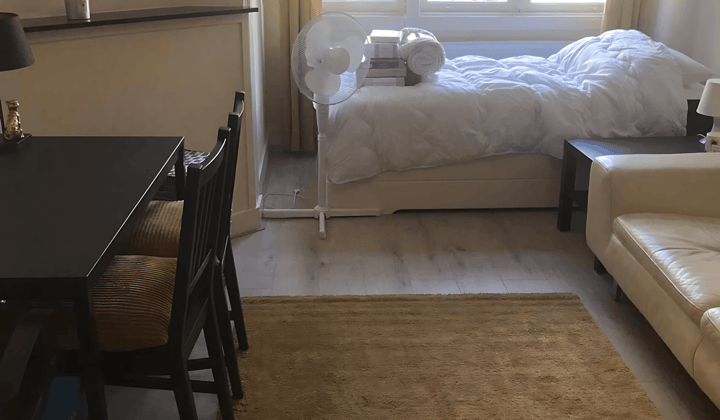 Gemeubileerde studio met eigen badkamer en keuken inclusief wifi