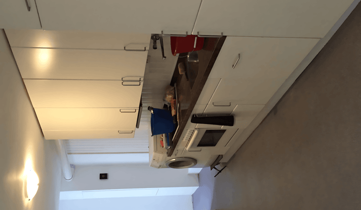Studentenkamer met balkon en gedeelde voorzieningen
