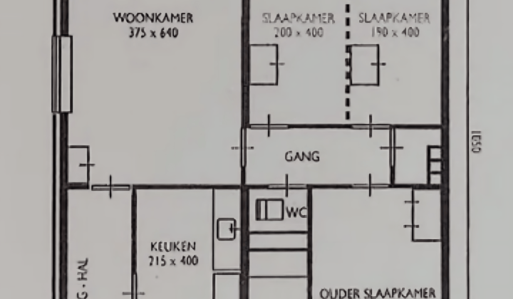 Appartement met 3 slaapkamers en woningruil