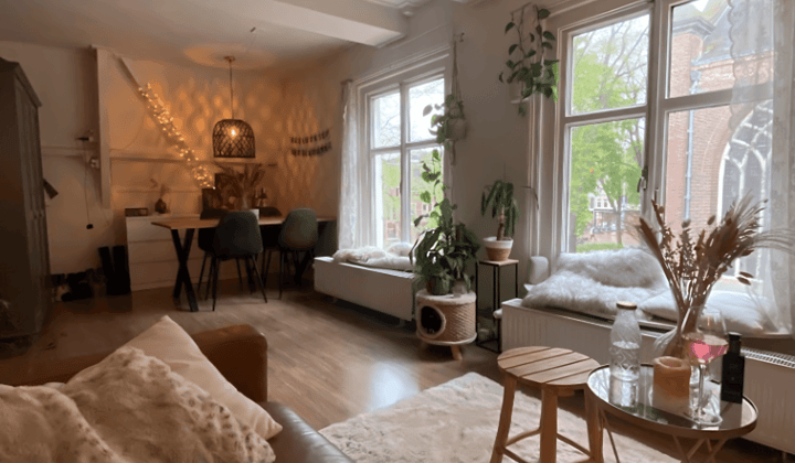 Gemeubileerd appartement met 1 slaapkamer en eigen voorzieningen
