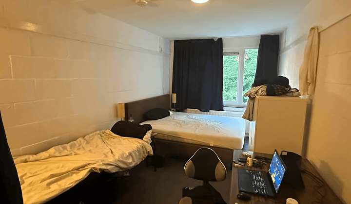 Gemeubileerde tijdelijke kamer met wifi en inclusief prijs