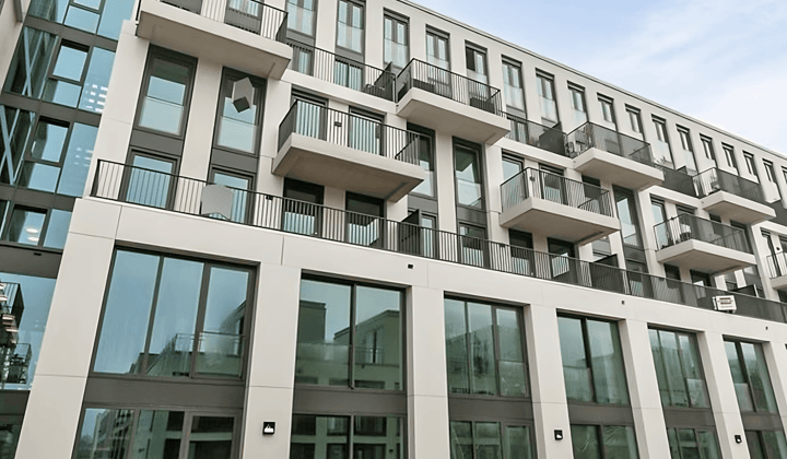 Gemeubileerd appartement met balkon en parkeerplaats