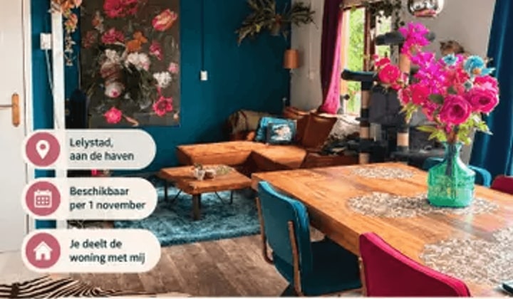 Kamer met tuin en all-in prijs