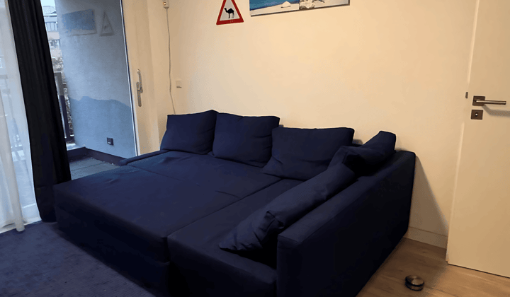 Gemeubileerd appartement met inloopdouche en wasmachine